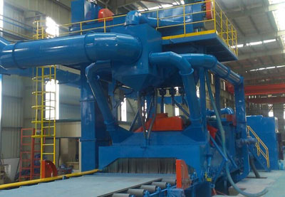 鋼板拋丸機(jī)，型材除銹設(shè)備