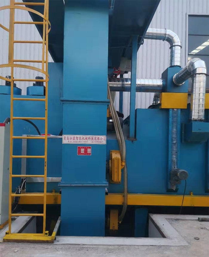 通過箱式拋丸機 通過箱式拋丸機