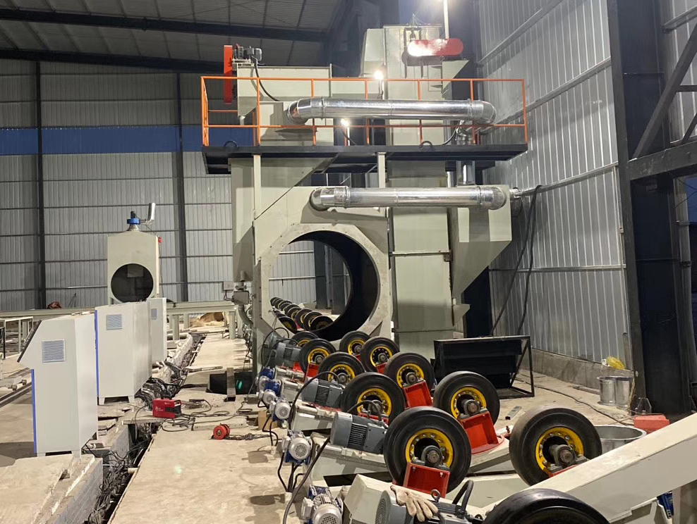 鋼管外壁通過(guò)式拋丸機(jī) 鋼管外壁通過(guò)式拋丸機(jī)